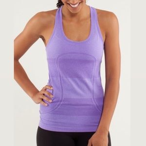 lululemon | Swiftly Tech Racerback | size 6 | power purple